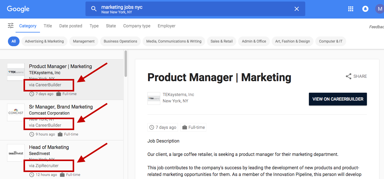 Google for Jobs: Artificial Intelligence in Recruiting